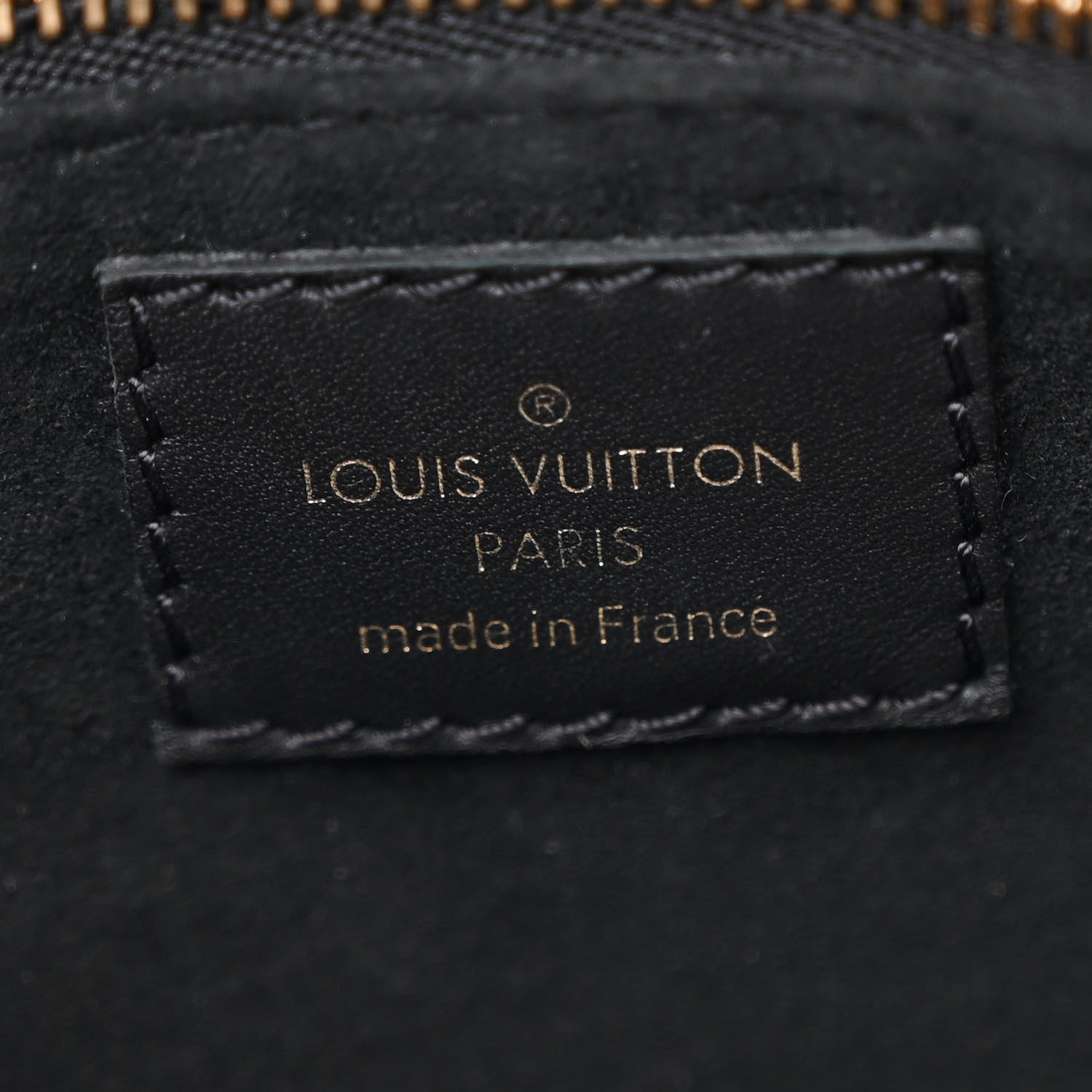 Louis Vuitton Monogram Petite Malle Souple Black 6 of 11