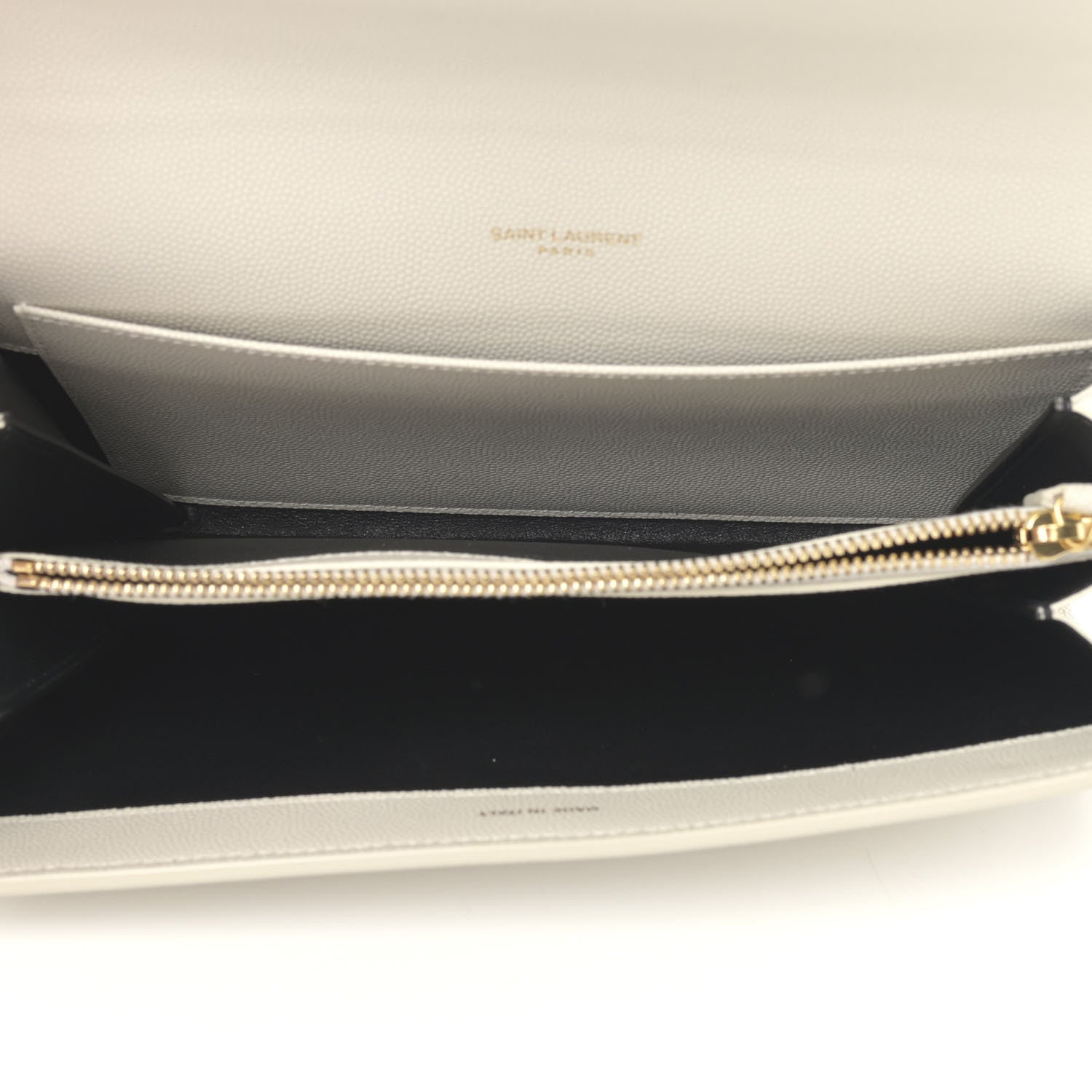 Saint Laurent Grain de Poudre Mini Uptown Crossbody Bag Porcellana 5 of 12