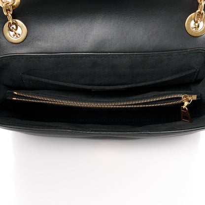 Louis Vuitton Calfskin LV New Wave Chain Bag Black 5 of 10