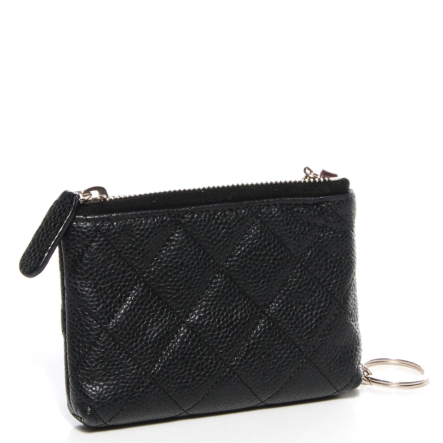 Chanel Caviar Key Holder Case Black 3 of 8