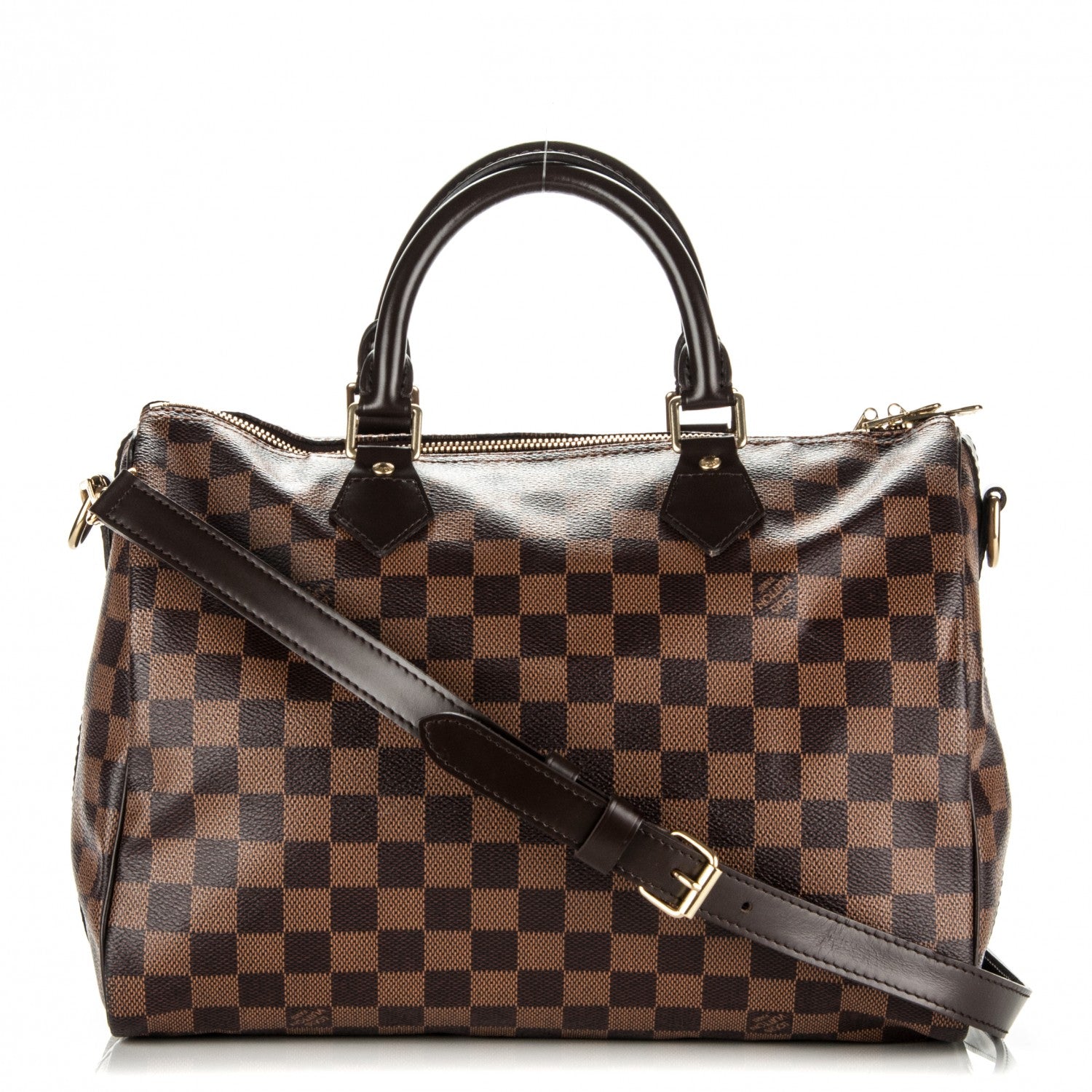 Louis Vuitton Damier Ebene Speedy Bandouliere 30 1 of 8