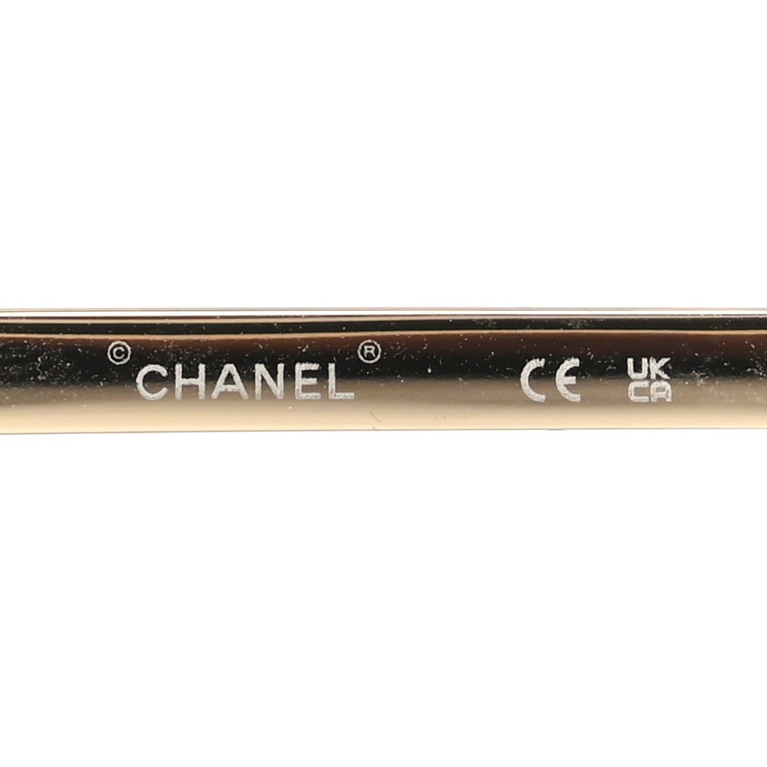 Chanel Metal Round Camellia Sunglasses 71573 Gold 5 of 7