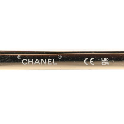 Chanel Metal Round Camellia Sunglasses 71573 Gold 5 of 7