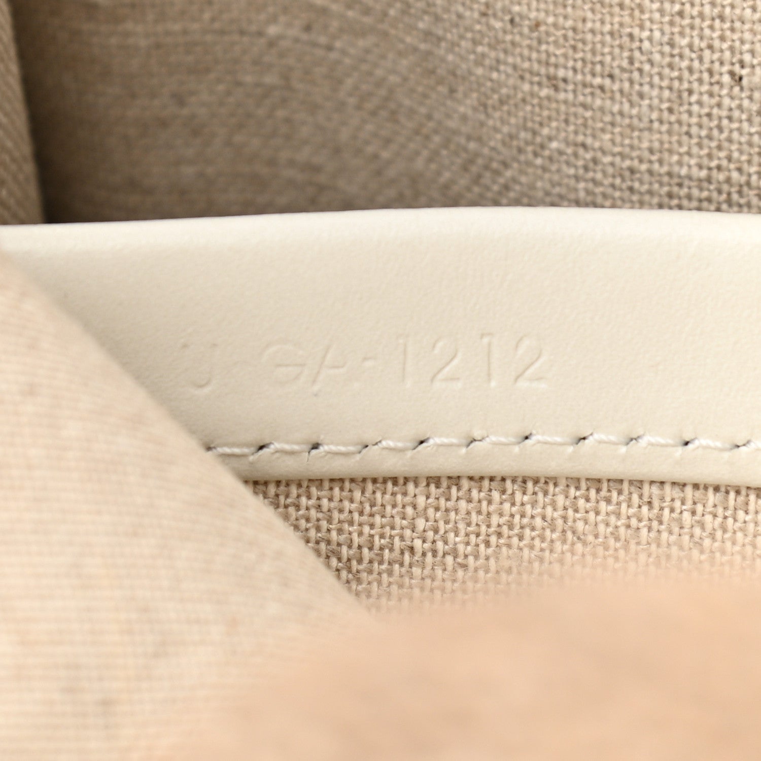 Celine Canvas Calfskin Small Cabas Thais Natural White 7 of 10