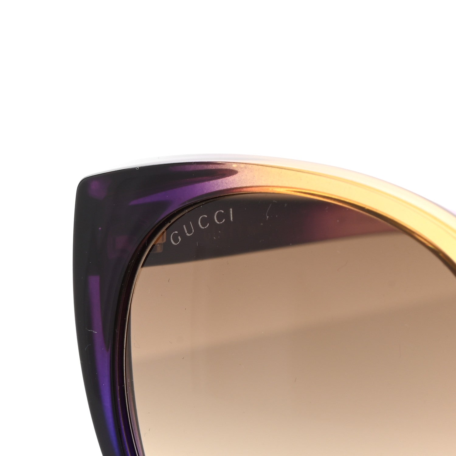 Gucci Acetate Cat Eye GG0369S Sunglasses Purple 8 of 9