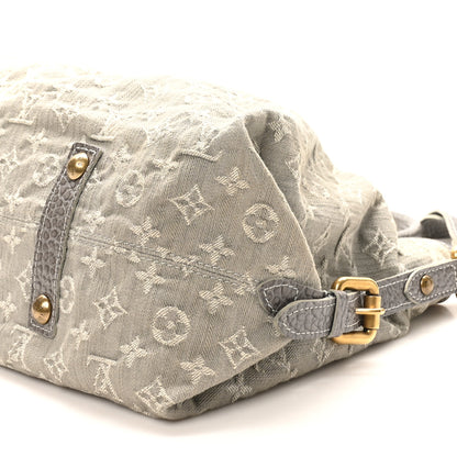 Louis Vuitton Denim Neo Cabby MM Grey 9 of 9