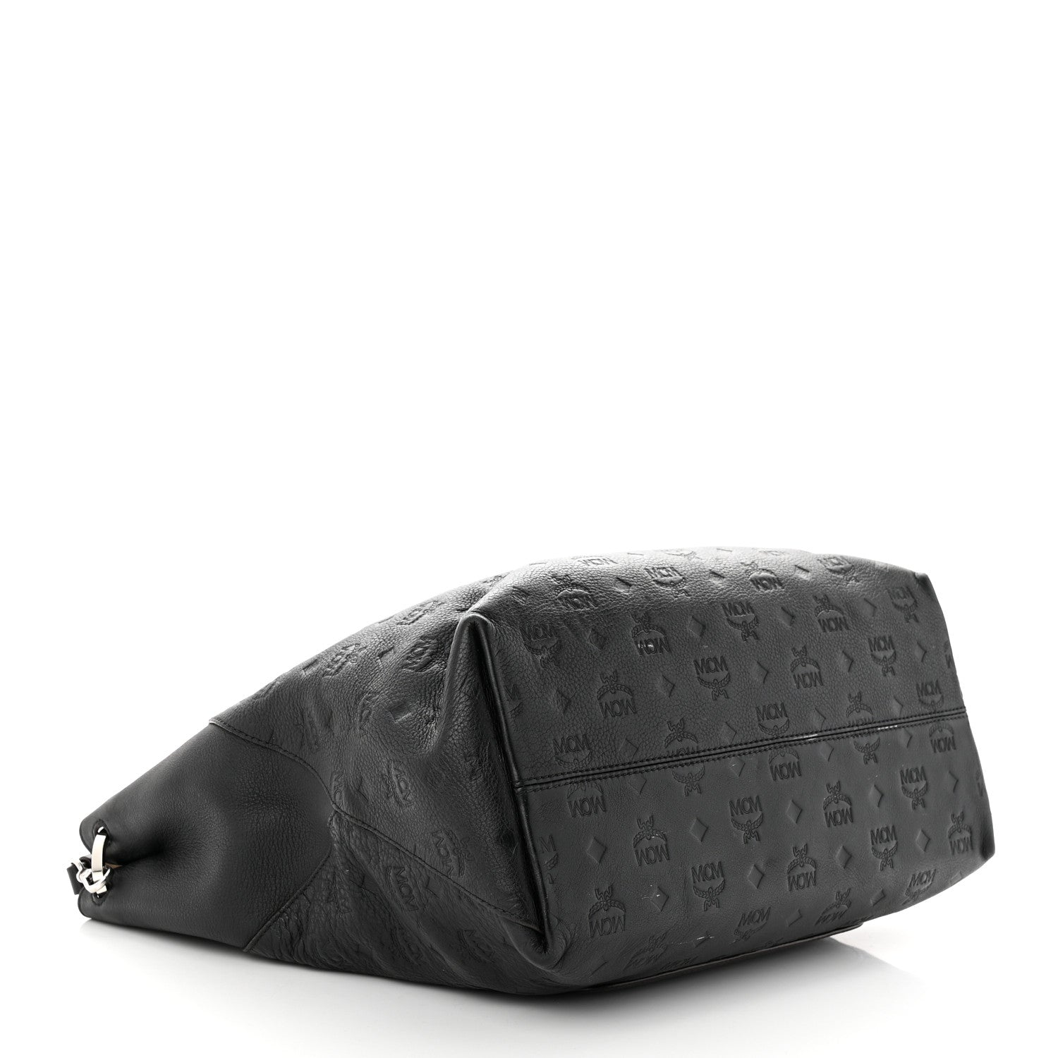 MCM Calfskin Ottomar Large Klara Hobo Black 4 of 15