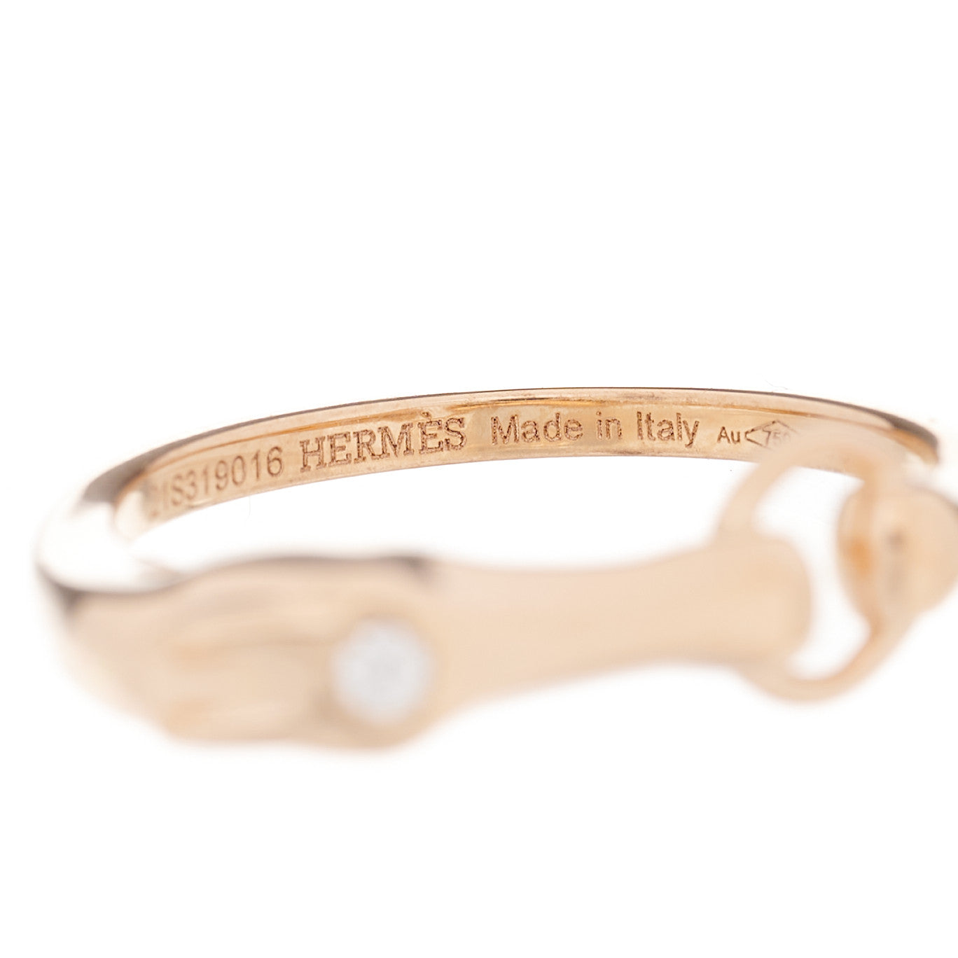 18K Rose Gold Diamond TPM Galop 53 6.25