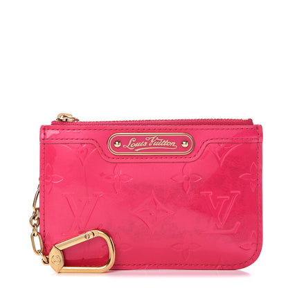 Louis Vuitton Vernis Key Pouch Hot Pink 1 of 10