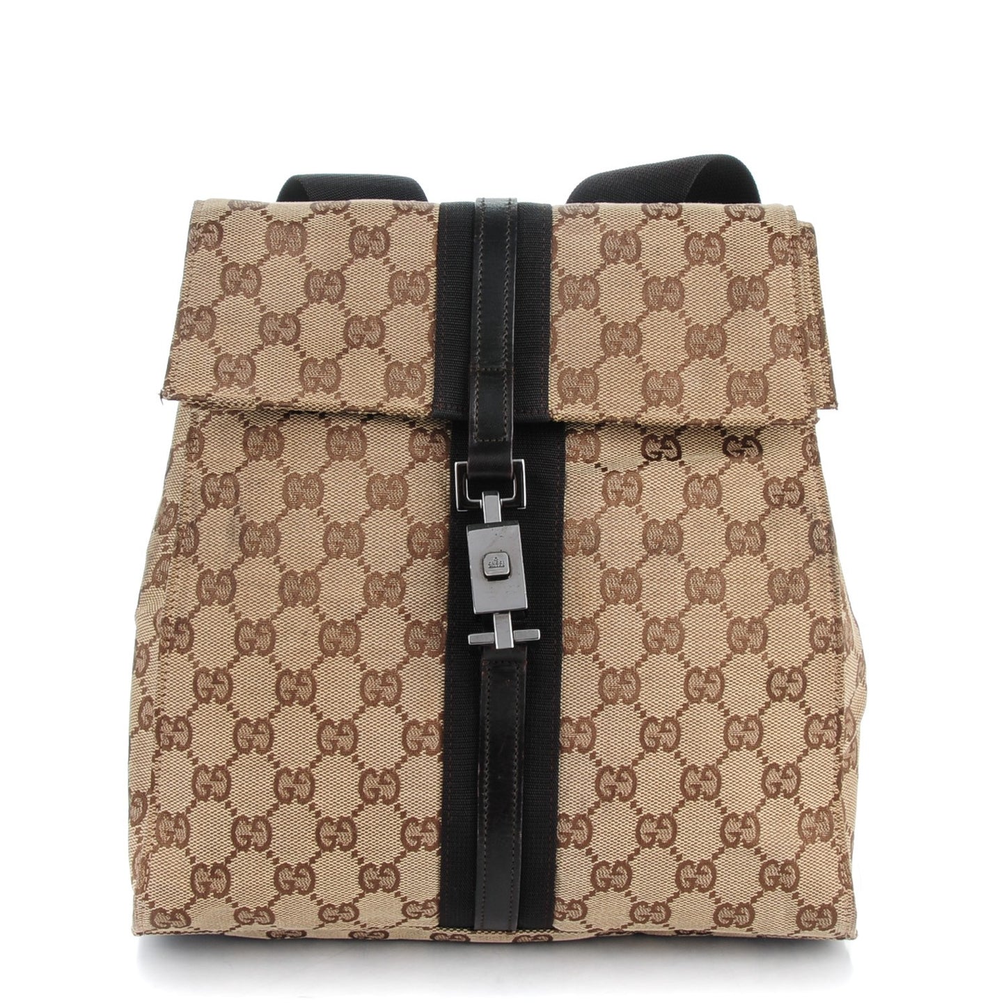 Monogram Small Backpack Dark Brown