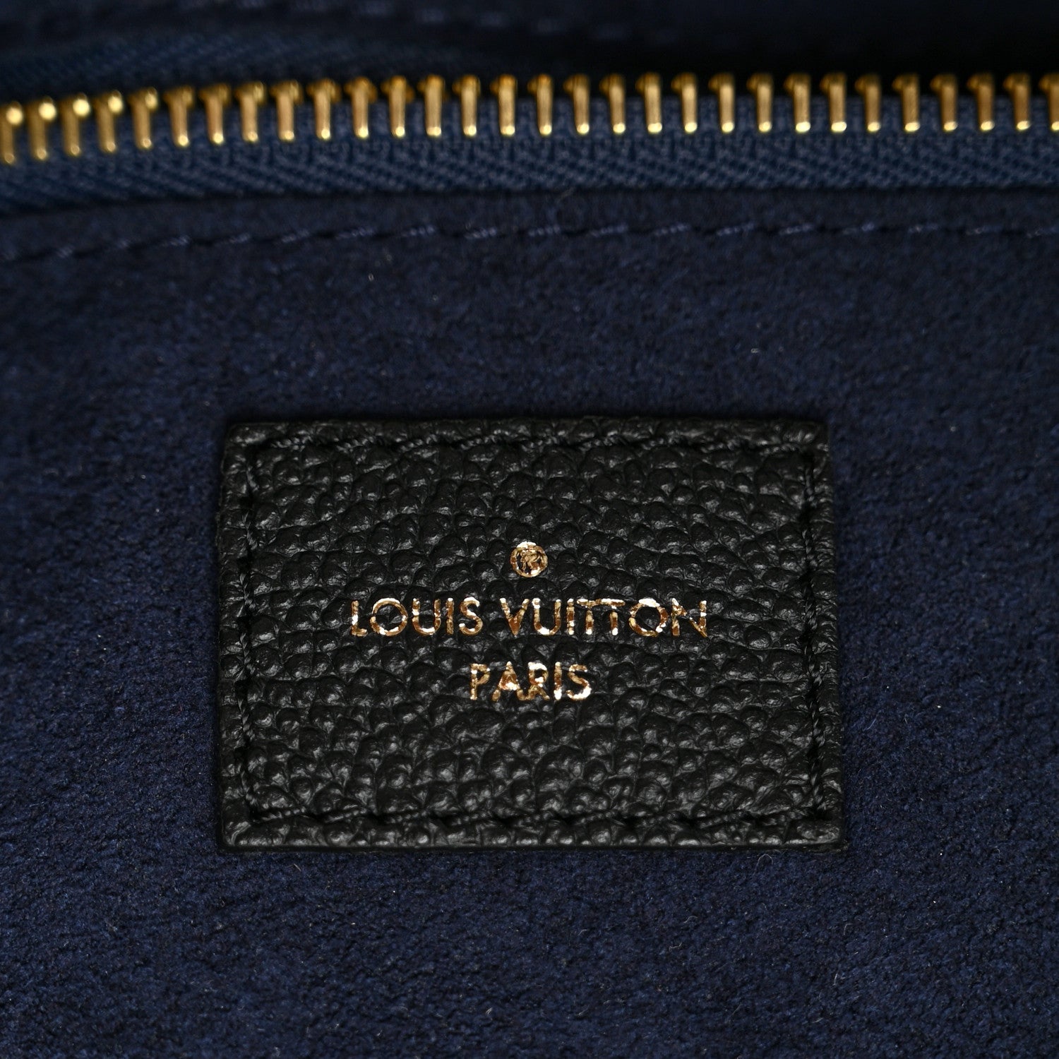 Louis Vuitton Empreinte Monogram Giant Neverfull MM Black 7 of 11