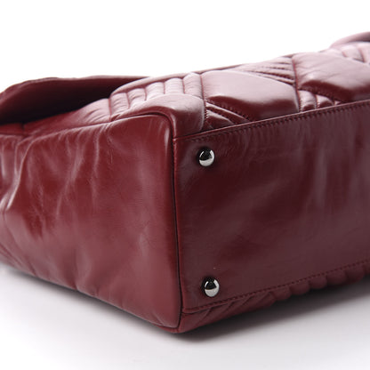 Chanel Lambskin In and Out Maxi Flap Red 6 of 10