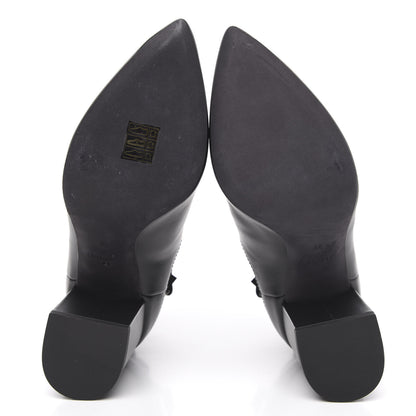 Valentino Garavani Calfskin Rockstud Chelsea 85mm Ankle Boots 39 Black 5 of 9