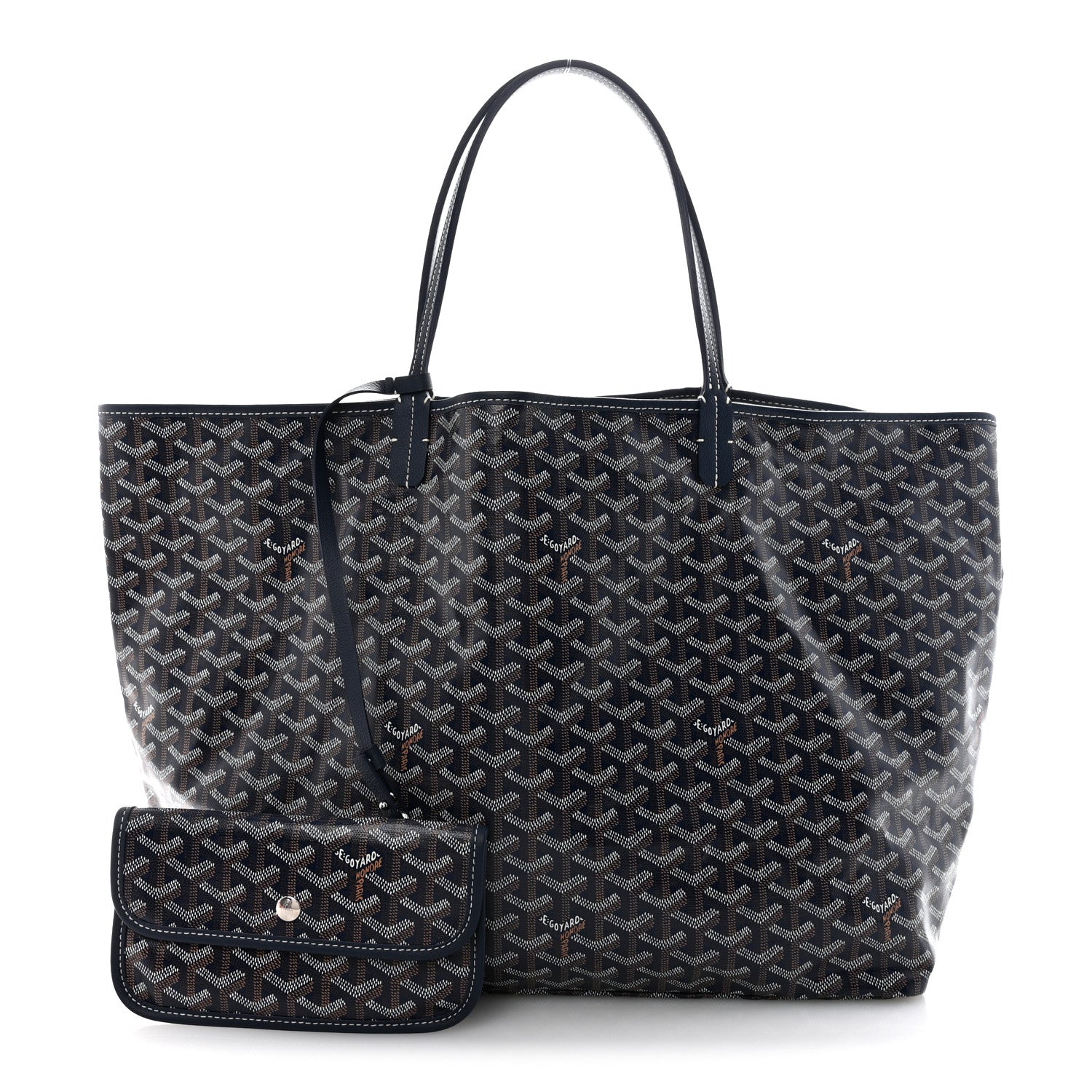 Goyard Goyardine Saint Louis GM Navy 3 of 11