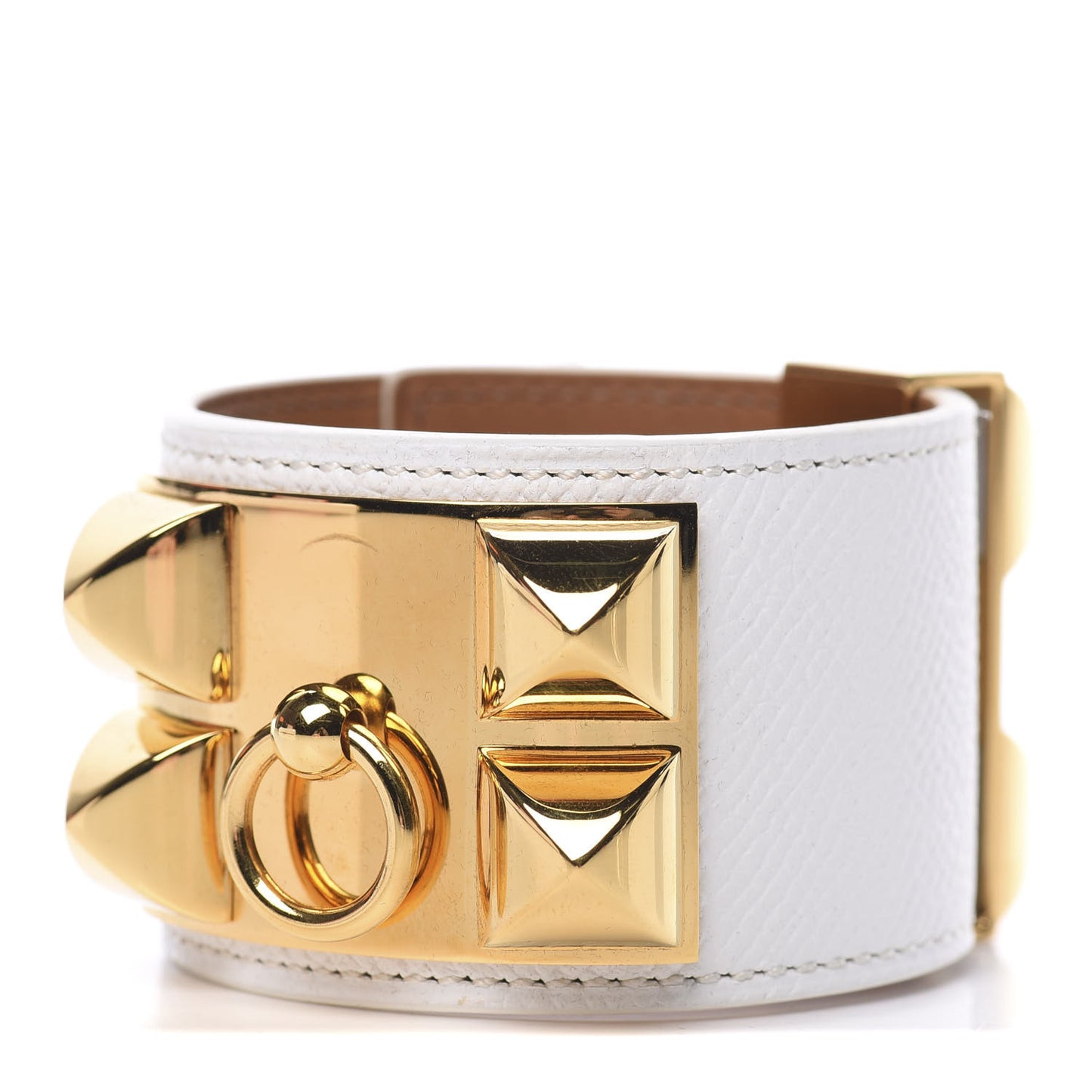 Epsom Collier de Chien CDC Bracelet S White