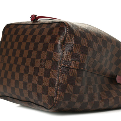 Louis Vuitton Damier Ebene Neonoe MM Cherry Berry 10 of 10