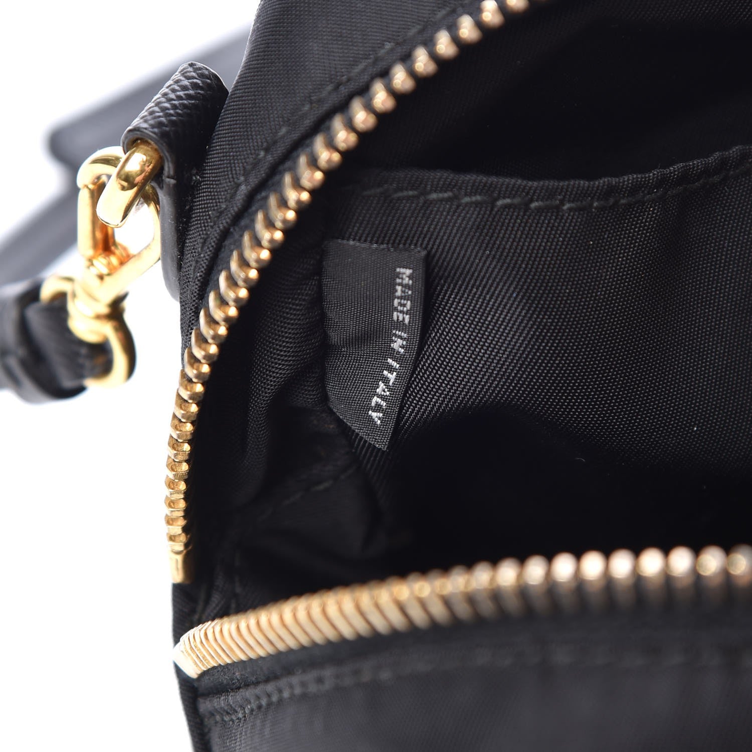 Prada Tessuto Nylon Small Crossbody Black 7 of 8