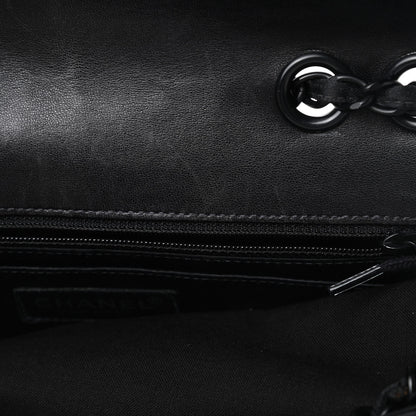 Chanel Nylon Medium Travel Flap Black 13 of 13