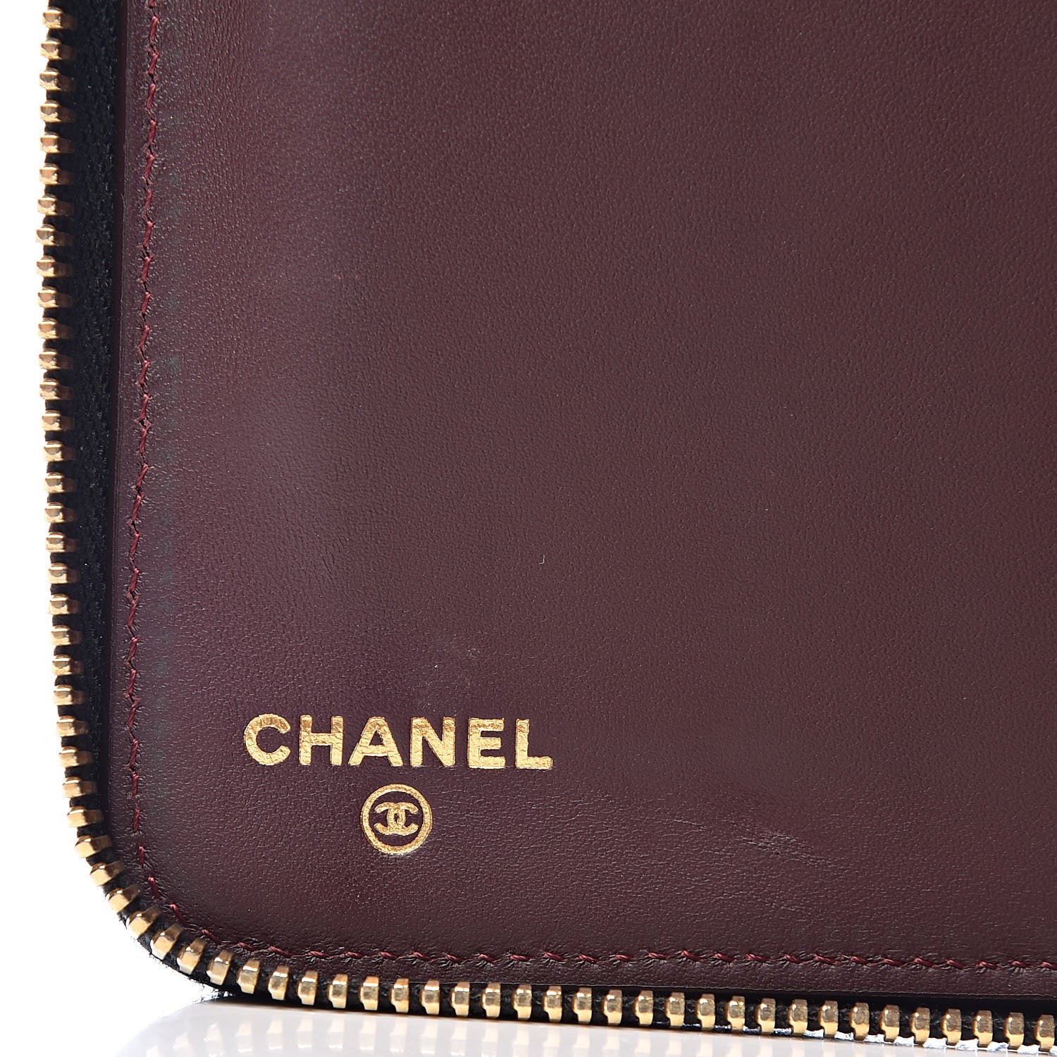 Chanel Caviar Quilted Large Zip Around Organizer Wallet Black 6 of 12