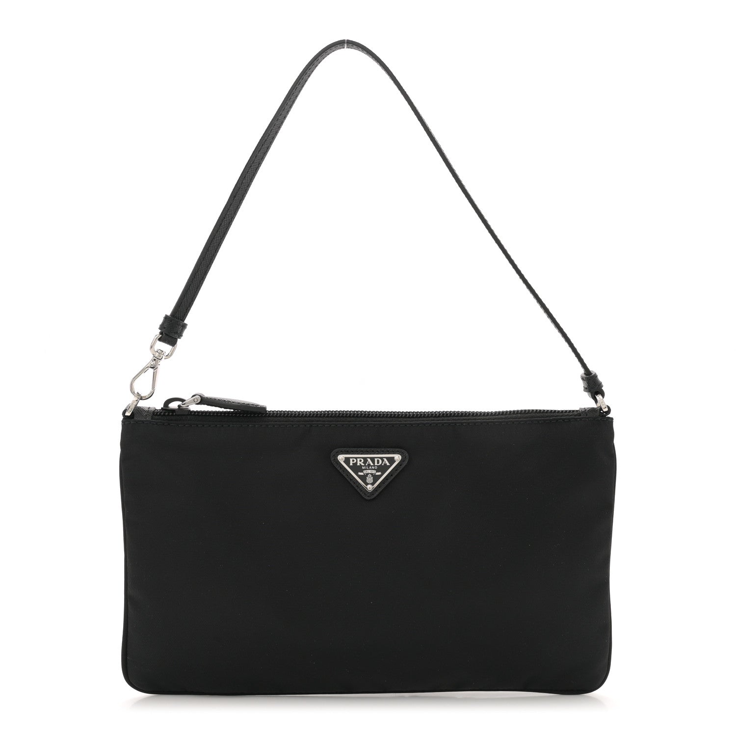 Prada Re-Nylon Vela Pouch Black 1 of 10