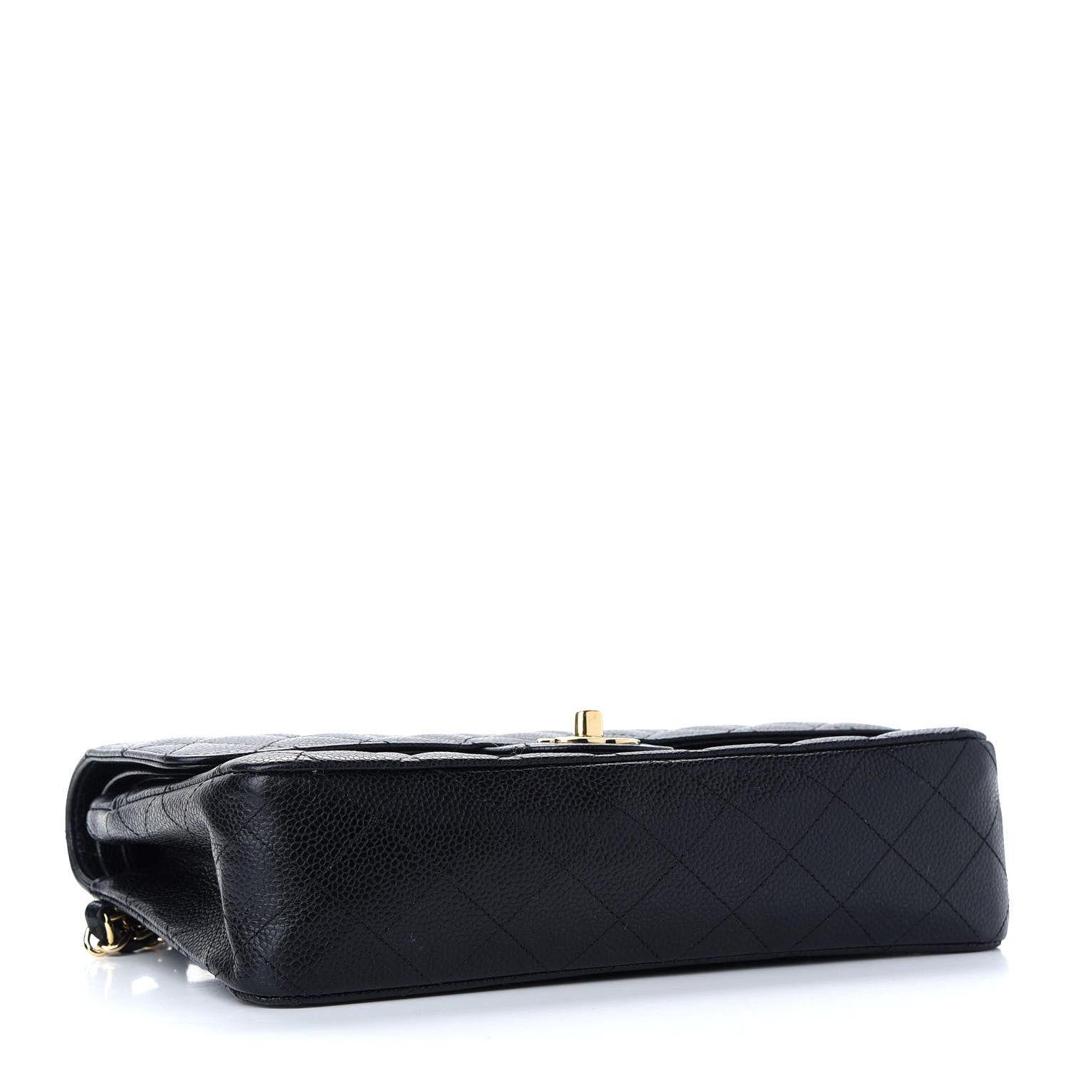 Chanel Caviar Quilted Medium Double Flap Black 4 of 13