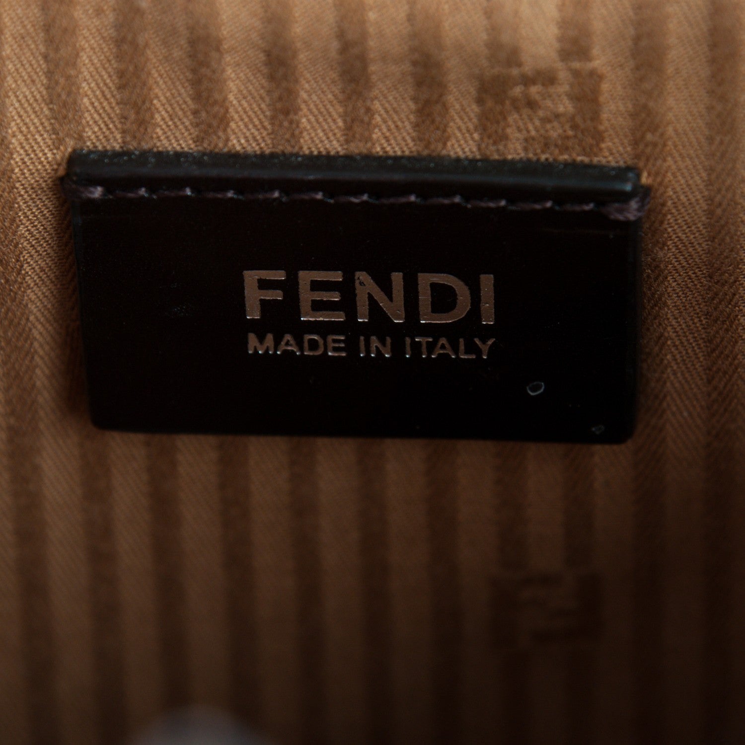 Fendi Vitello Elite Petite 2Jours Tote Orzo 6 of 7