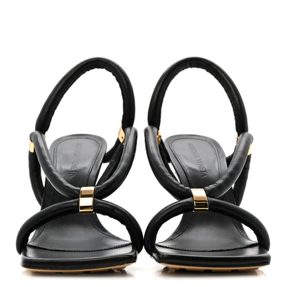 Bottega Veneta Nappa Stretch Sandals 36 Black 3 of 10