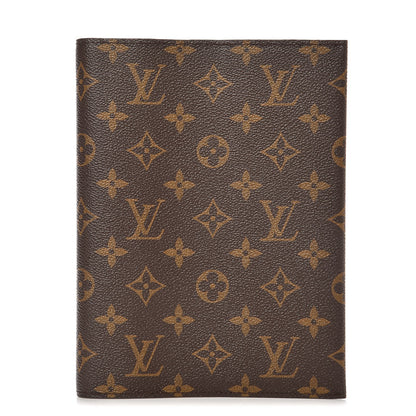 Louis Vuitton Monogram Notebook Cover GM 1 of 7