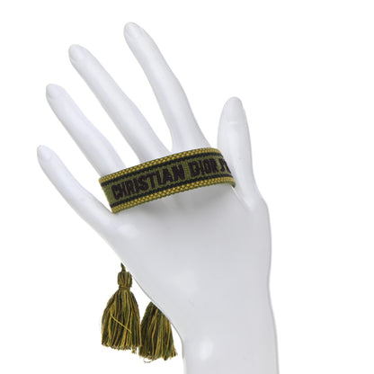 Christian Dior Woven Cotton J'Adior Friendship Bracelet 2 of 4