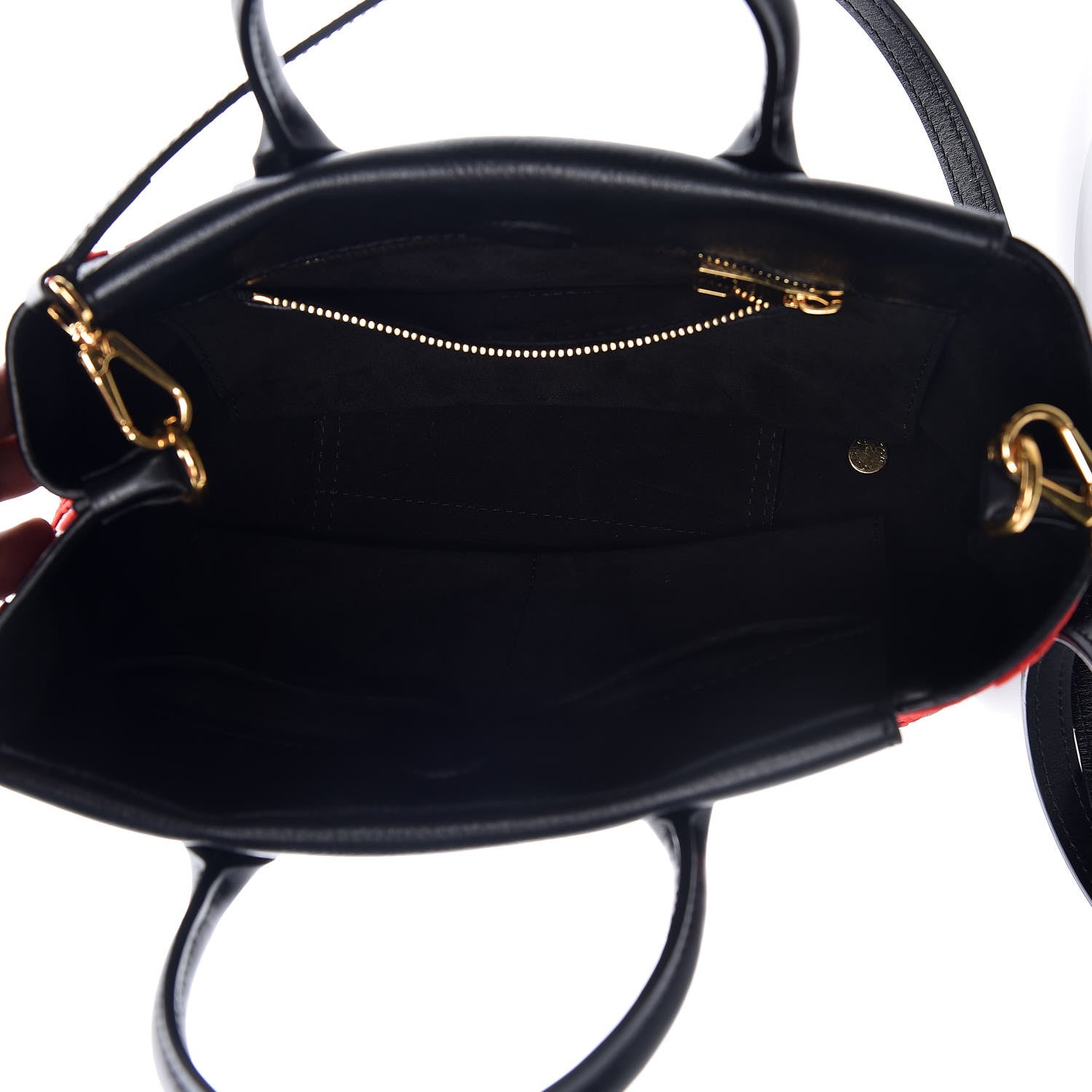 Louis Vuitton Veau Cachemire Tote W BB Black 8 of 10