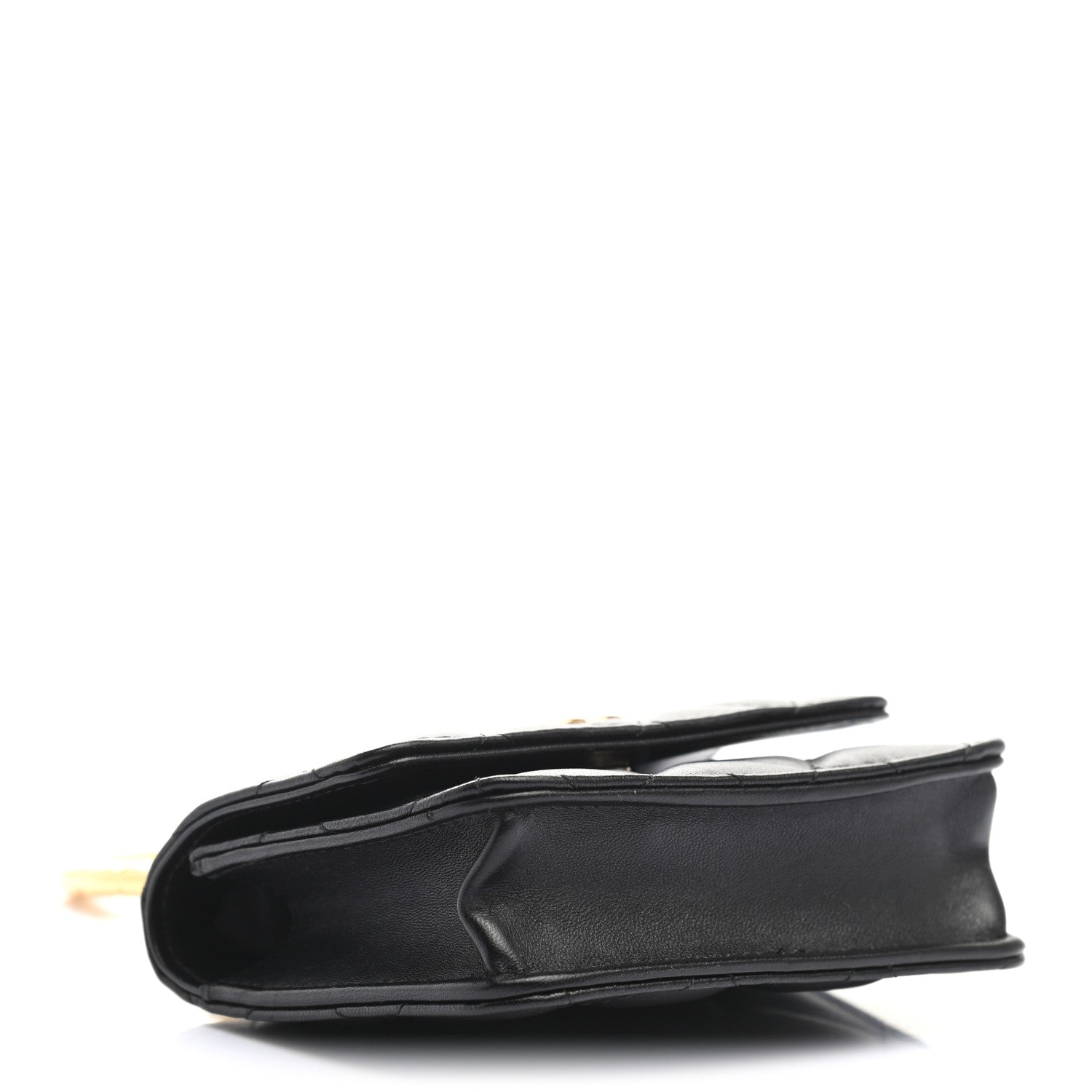 Chanel Lambskin Quilted CC Hook Card Holder Black 4 of 8