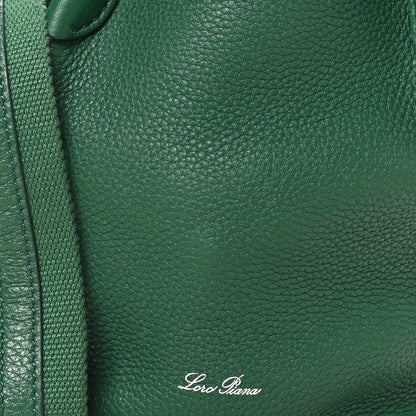 Loro Piana Grained Calfskin Micro Bale Bag Forest Leaves 7 of 9
