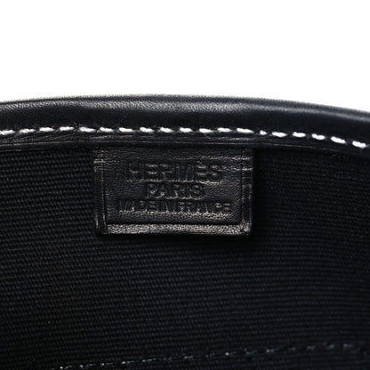 Hermes Toile Officier Mini Buenaventura Messenger Black 6 of 9