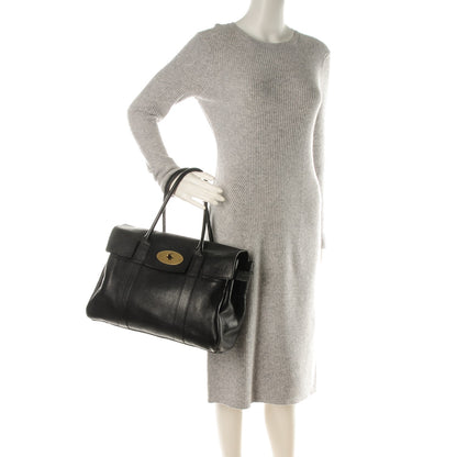 Mulberry Natural Leather Bayswater Black 2 of 10