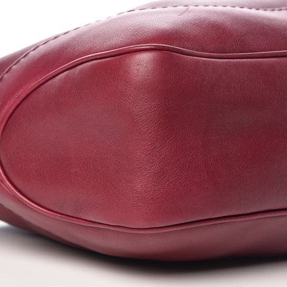 Gucci Calfskin Medium Jackie Shoulder Bag Burgundy 14 of 17