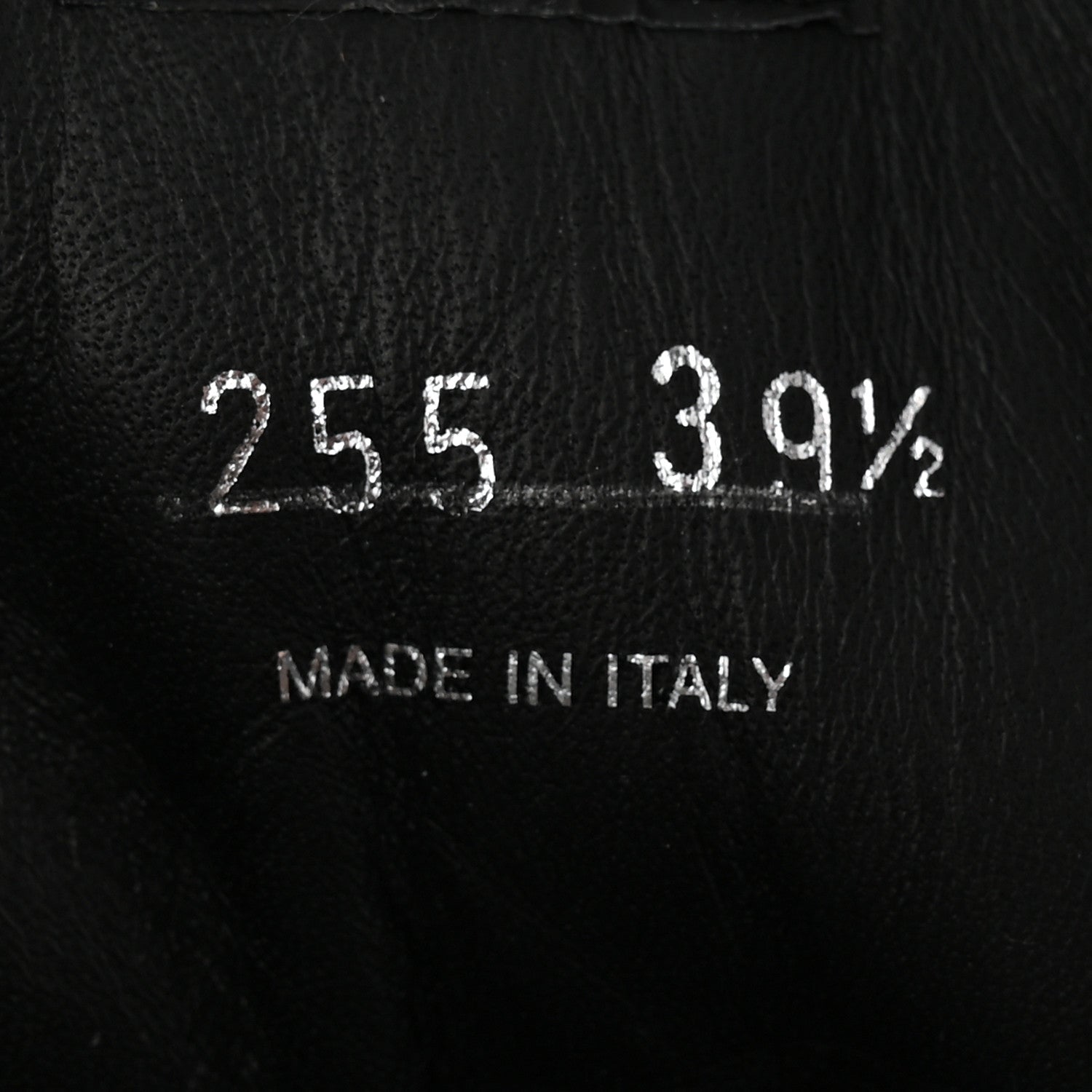 Prada Spazzolato Rois Re-Nylon Metal Triangle Logo Monolith Pouch Pocket 55mm Boots 39.5 Black 9 of 10