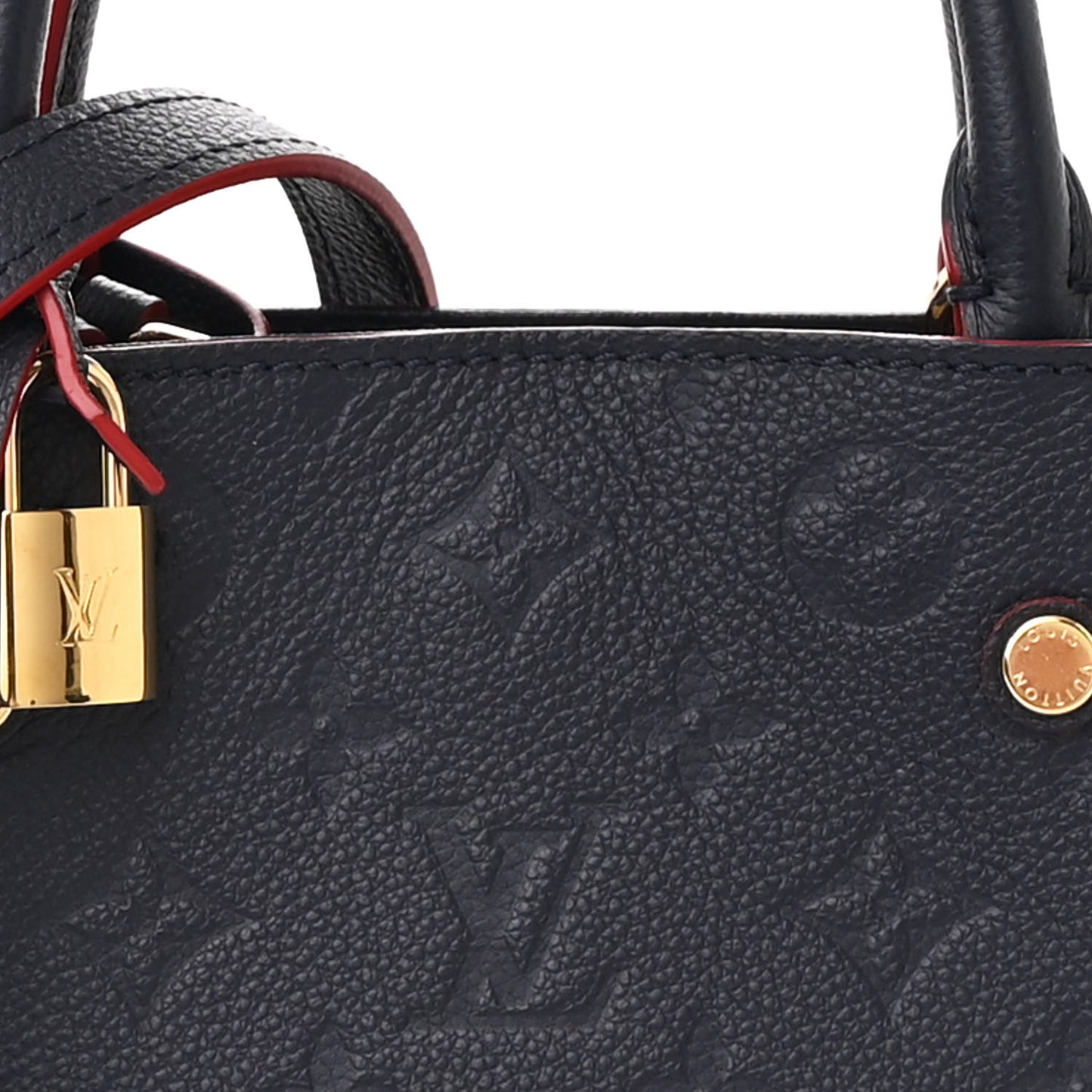 Empreinte Montaigne BB Marine Rouge