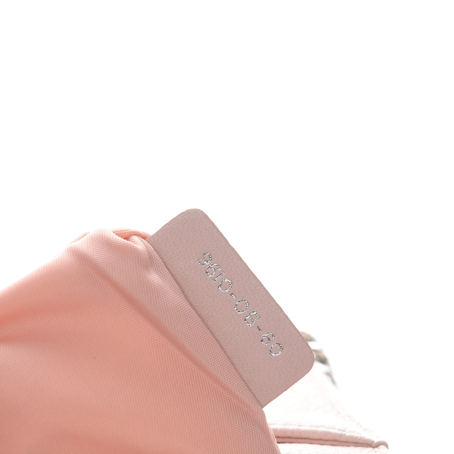 Christian Dior Grained Calfskin Diorama Wallet on Chain Pouch Rose Poudre 7 of 10