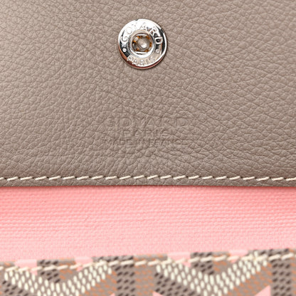Goyard Goyardine Saint Louis Claire Voie PM Grege Powder Pink 8 of 12