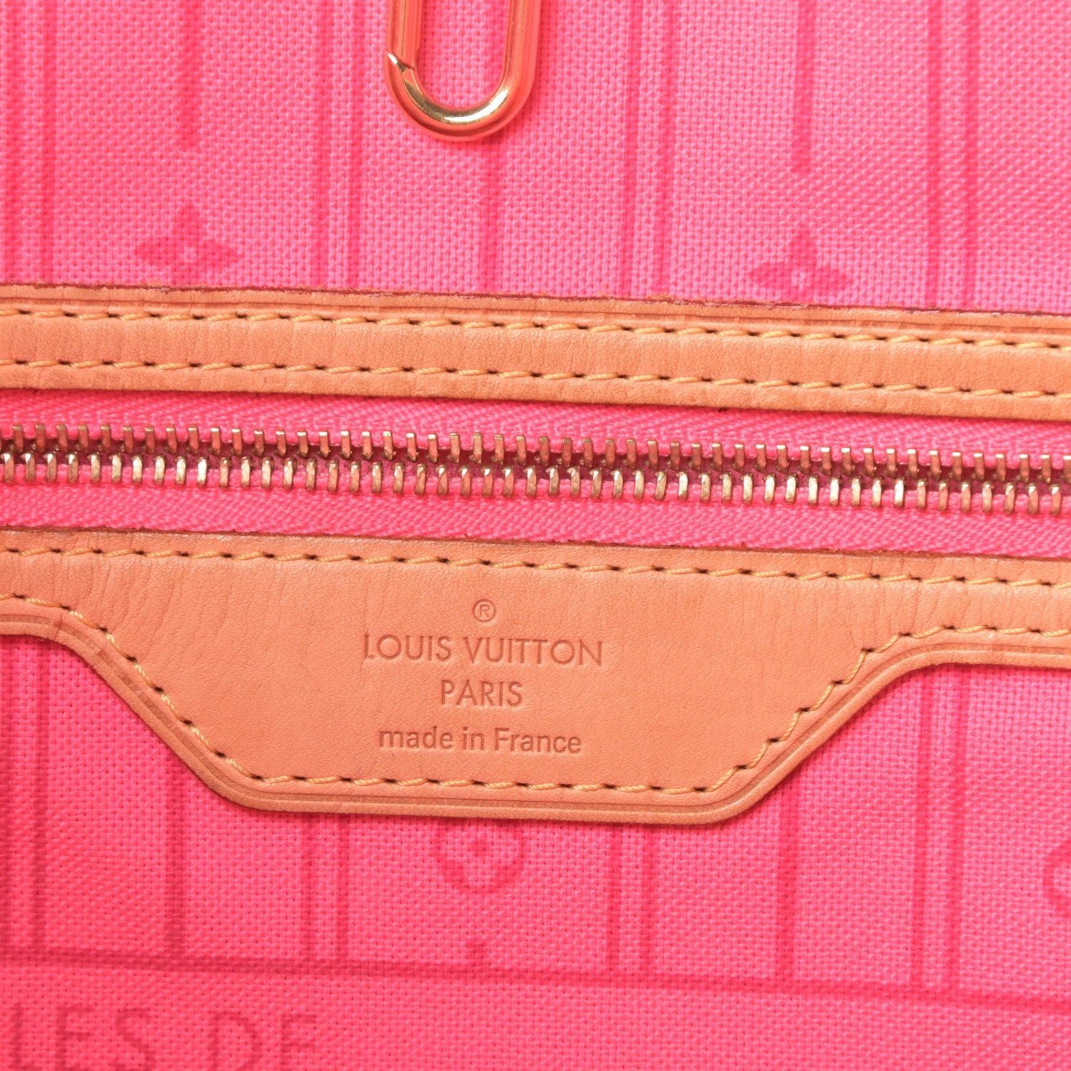 Louis Vuitton Monogram Roses Neverfull MM 6 of 15