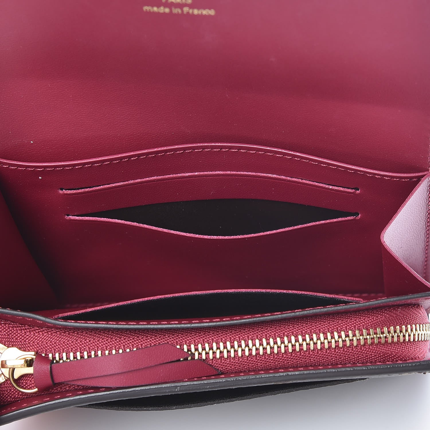Louis Vuitton Monogram Flore Compact Wallet Fuchsia 5 of 7