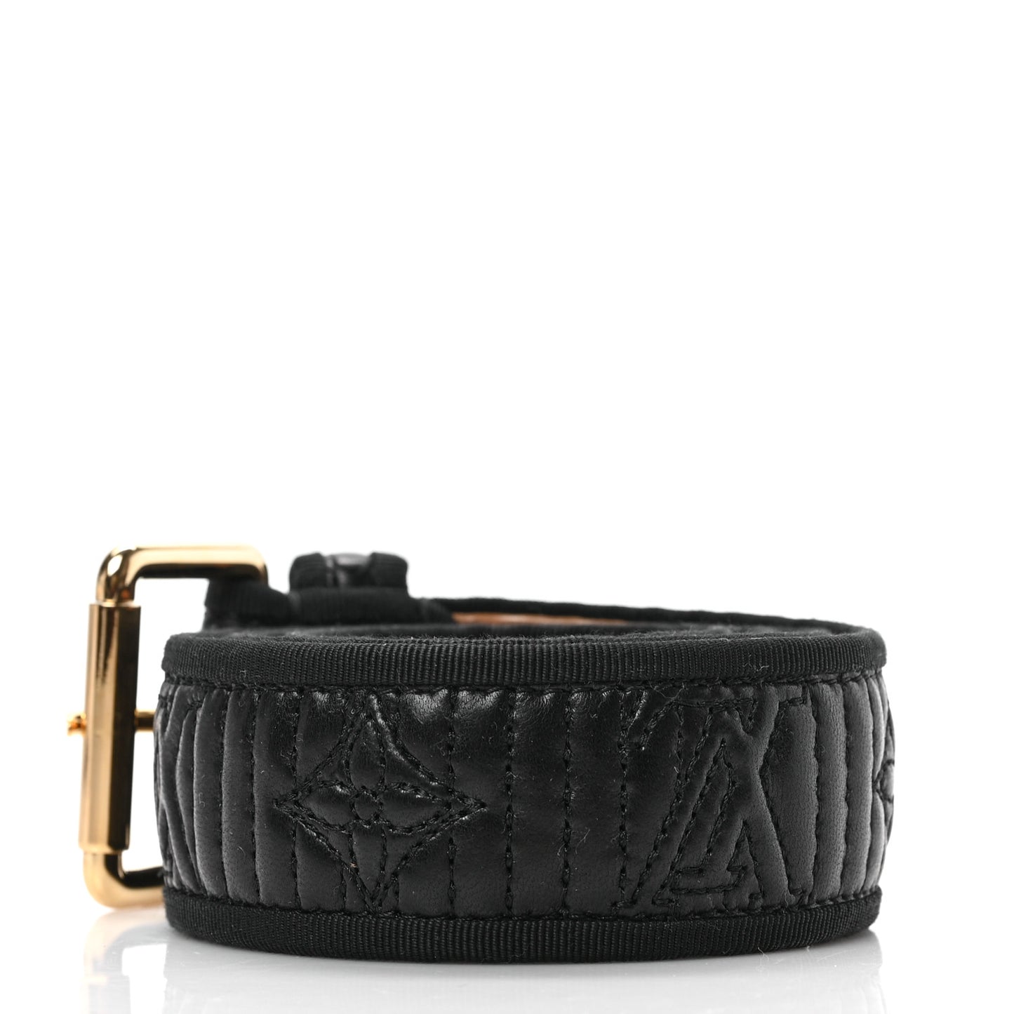 Monogram Motard Belt Black Black