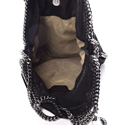 Stella McCartney Shaggy Deer Small Falabella Fold Over Tote Black 5 of 10