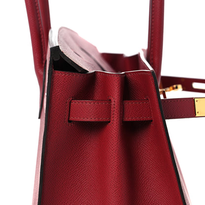 Hermes Epsom Birkin Sellier 30 Rouge Grenat 14 of 31