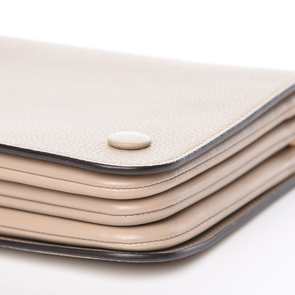 Mulberry Classic Grain Calfskin Small Clifton Flap Dune 10 of 10