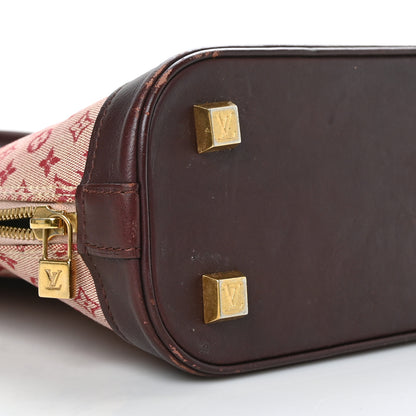 Louis Vuitton Mini Monogram Alma Haut Cherry 7 of 9