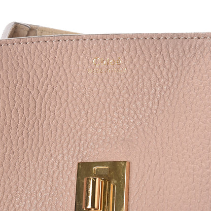 Chloe Grained Goatskin Drew Shoulder Bag Biscotti Beige 9 of 19