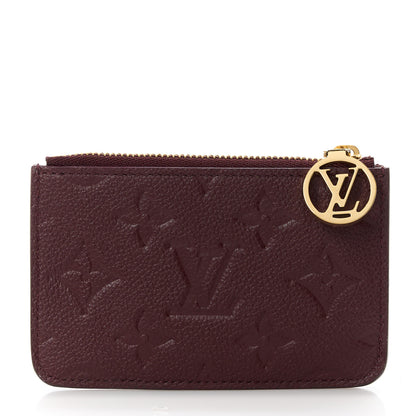 Louis Vuitton Empreinte Monogram Zipped Romy Card Holder Flamme 1 of 9