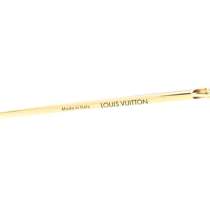 Louis Vuitton Metal LV Glam Cat Eye Sunglasses Z2012U Pink 5 of 8