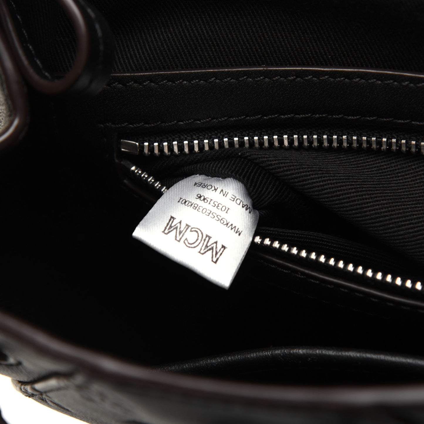 Calfskin Ottomar Monogram Essential Backpack Black